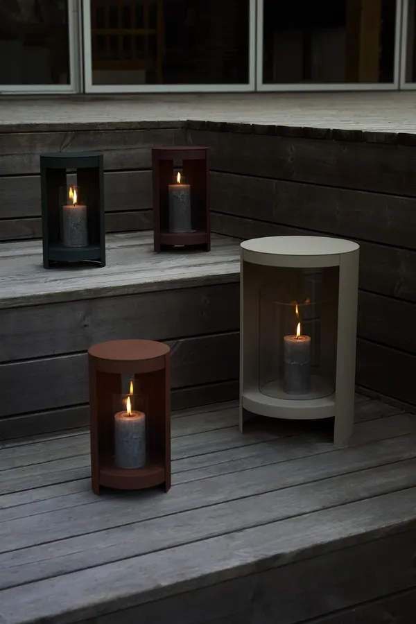 ORA Lykt Sort H28,2 cm