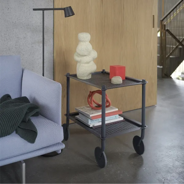Flow Trolley 2-Layer Blue-grey