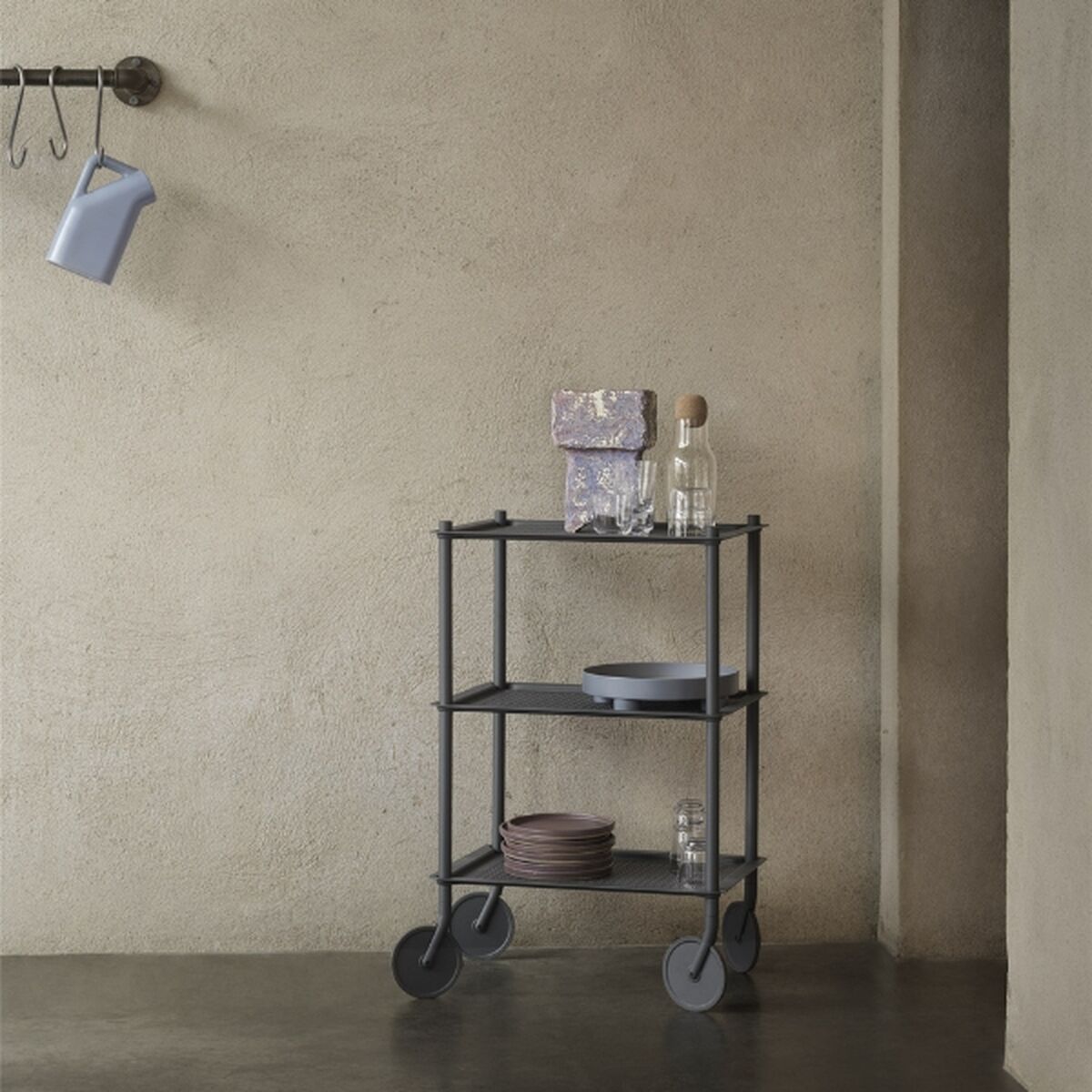 Trolley Flow 3 Strati Blu-grigio