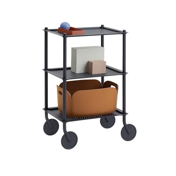 Flow Trolley 3-Layer Blue- Gray