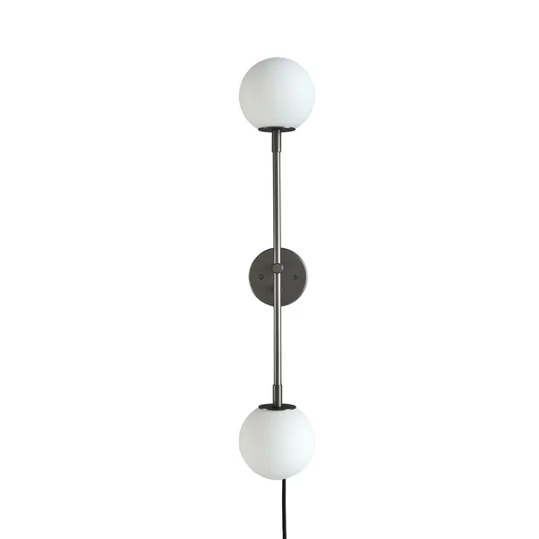Drop Bulp Wall Lamp Gray