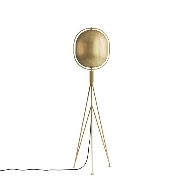 Pearl Gulvlampe Messing
