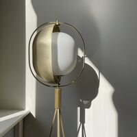 Pearl Gulvlampe Messing