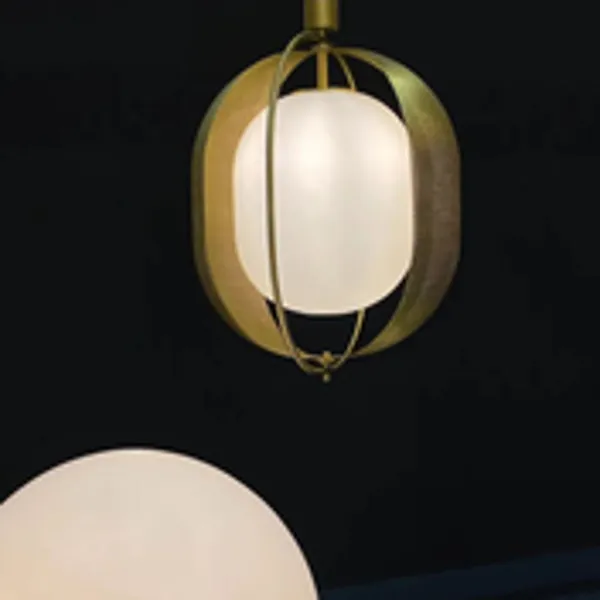 Pearl Pendelleuchte Messing