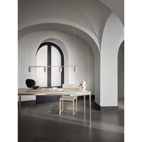 Donna Line 120 Pendelleuchte Schwarz