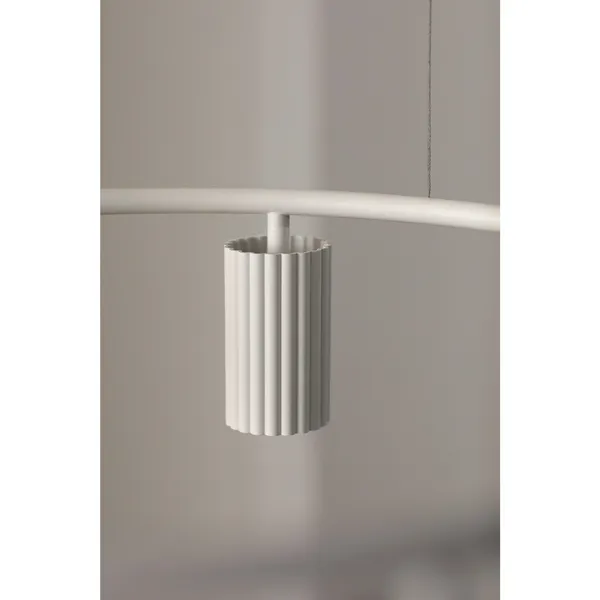 Donna Circle 60 Pendelleuchte Cremeweiß