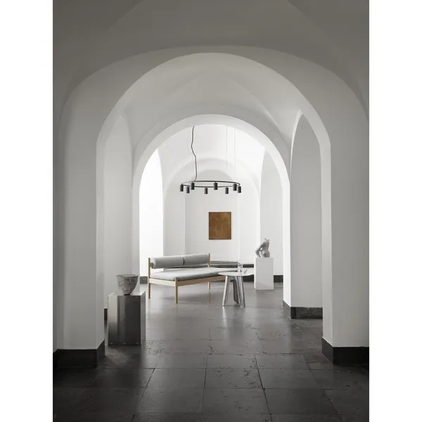 Donna Circle 100 Pendelleuchte Schwarz