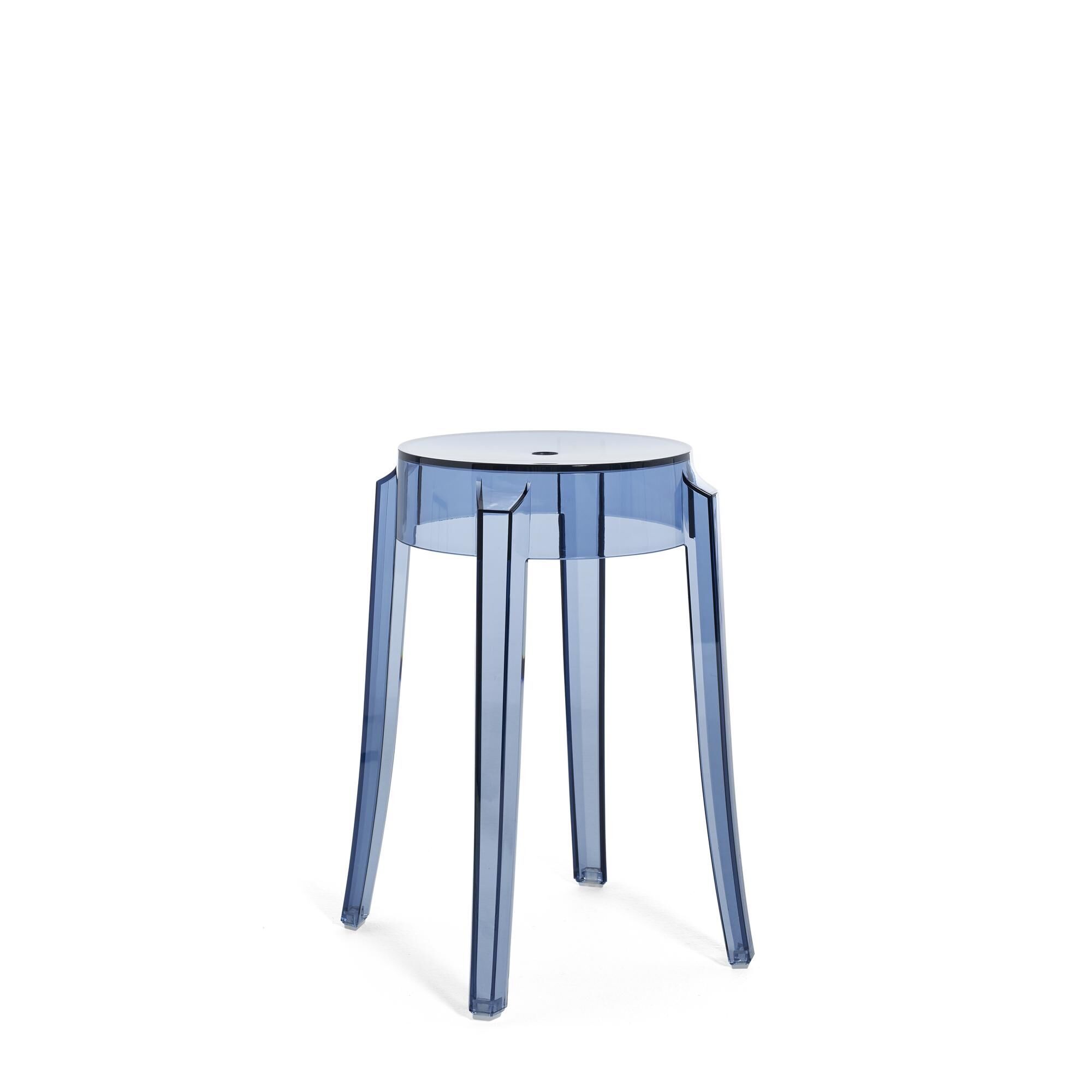 Charles Ghost Hocker H45 Blau