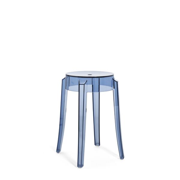 Charles Ghost Sgabello H45 Blu