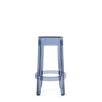 Charles Ghost Bar Stool H65 Blue