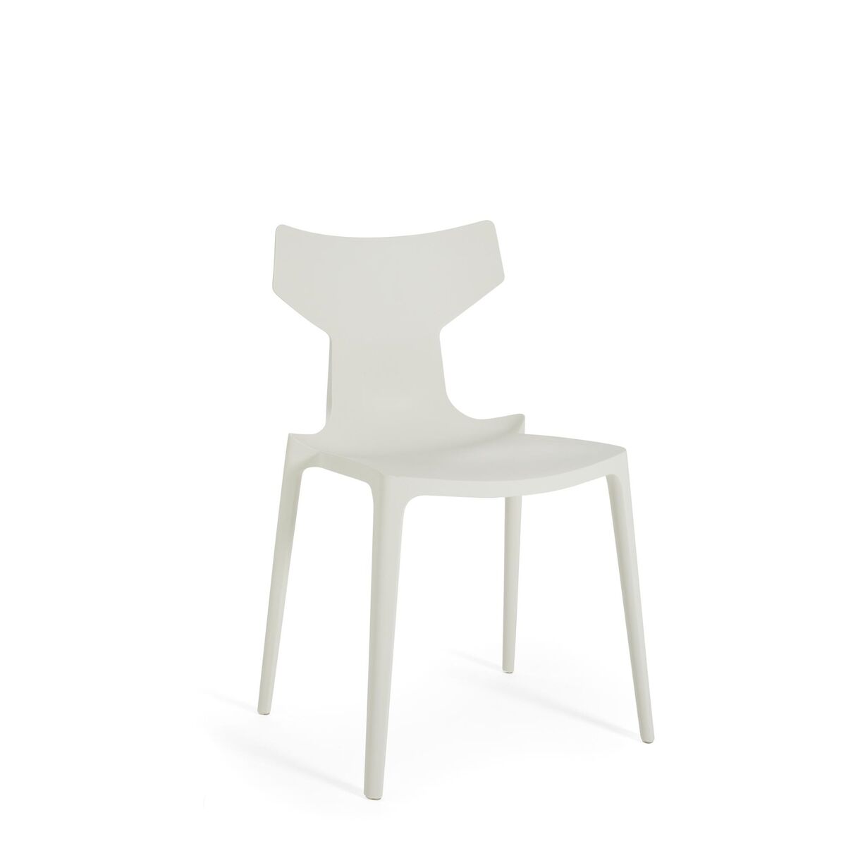 Re-Chair Sedia da Tavolo da Pranzo Bianco