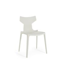 Re-Chair Sedia da Tavolo da Pranzo Bianco