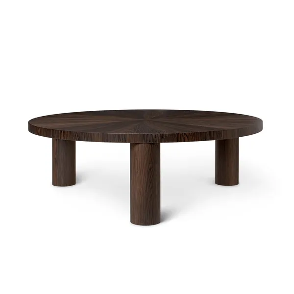 Post Star Coffee Table Large Smoked Oak