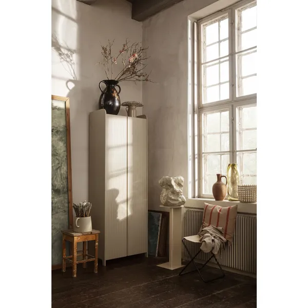 Sill Cabinet Tall Cashmere