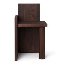 UTA Piece Bedside Table Dark Oiled Pine
