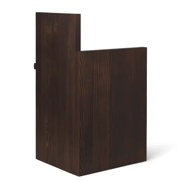 UTA Piece Bedside Table Dark Oiled Pine