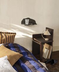 UTA Piece Bedside Table Dark Oiled Pine