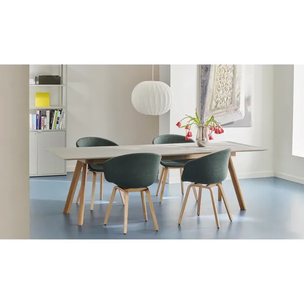 CPH30 Dining table L250 Oak/ White