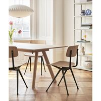 CPH30 Dining table L200 Oak/ Black