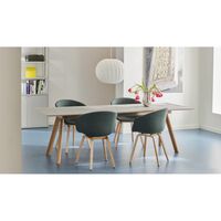 CPH30 Dining table L200 Oak/ Black