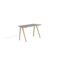 CPH90 Desk L130 Oak/ Gray