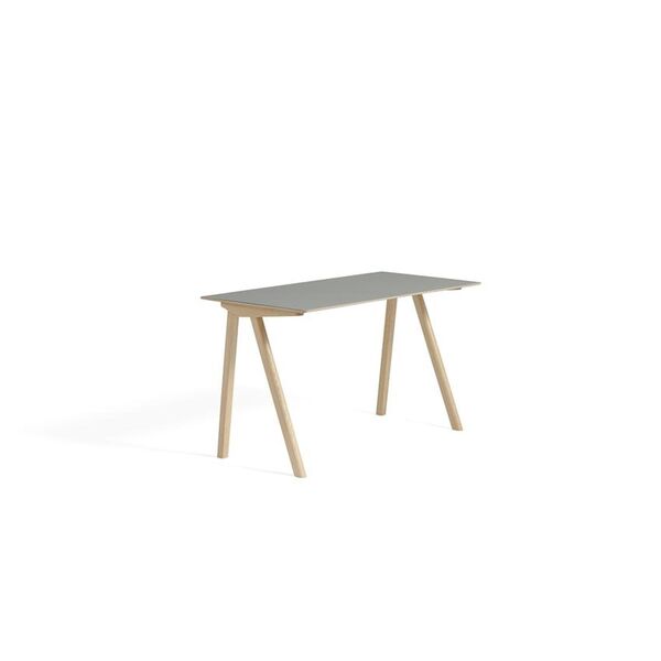 CPH90 Desk L130 Oak/ Gray