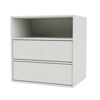 Mini 1006 Bücherregal mit 2 Schubladen Nordic