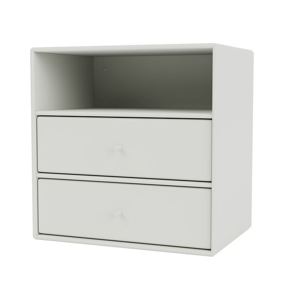 Mini 1006 Bücherregal mit 2 Schubladen Nordic