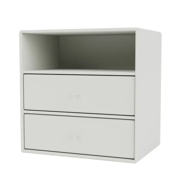 Mini 1006 Bookcase with 2 Drawers Nordic