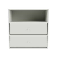 Mini 1006 Bücherregal mit 2 Schubladen Nordic
