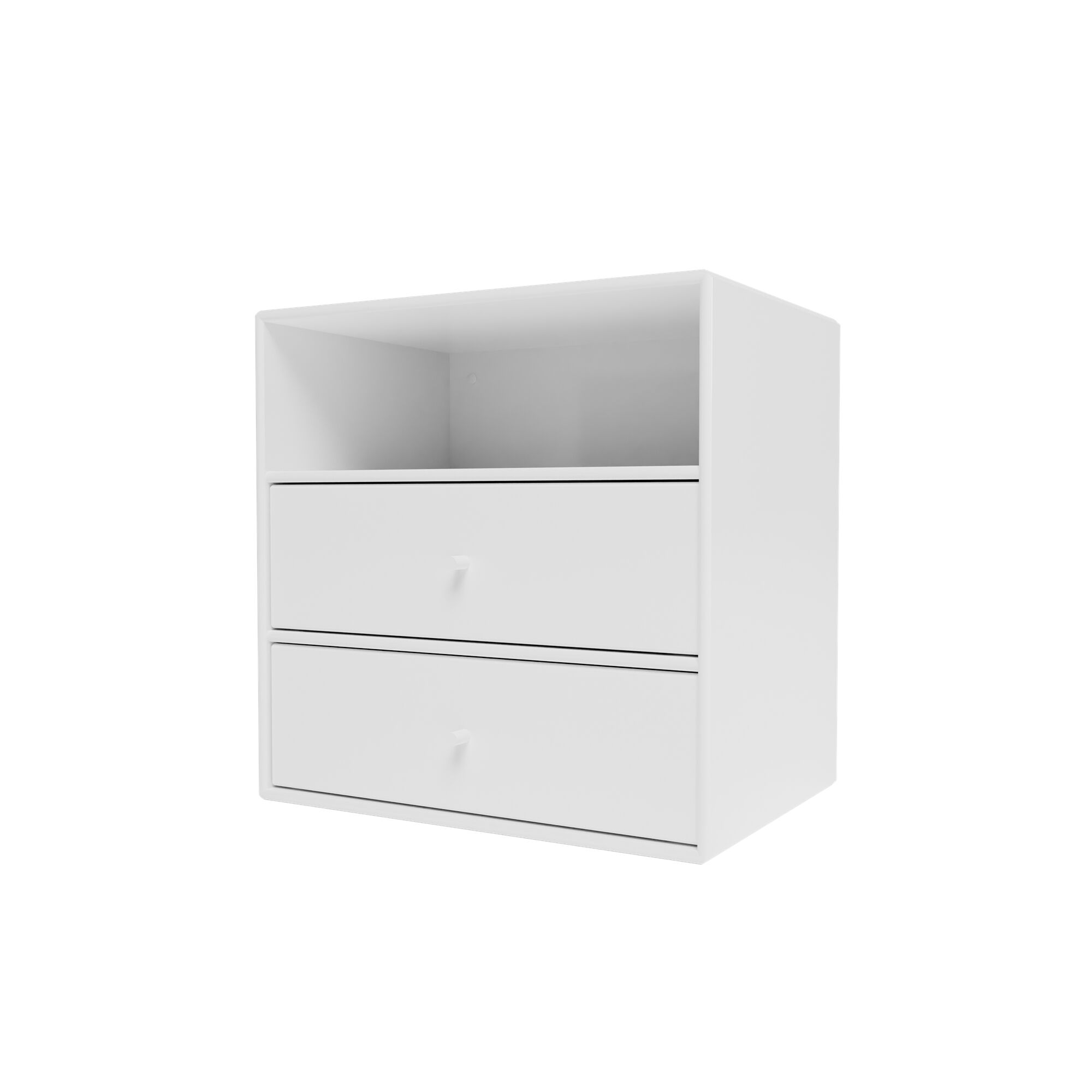 Mini 1006 Bücherregal mit 2 Schubladen Neu Weiß