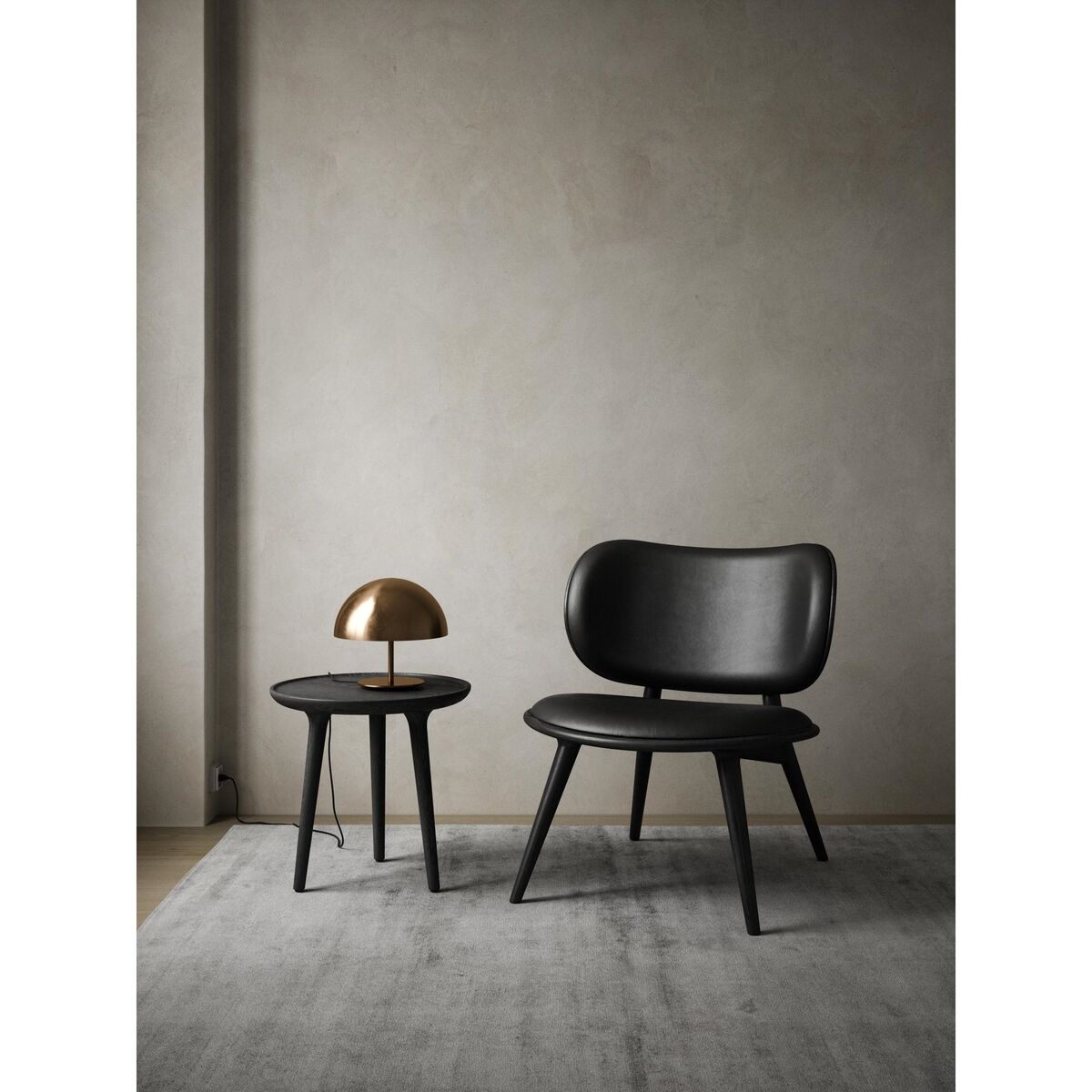 Accent Coffee Table Sirka Gray Oak Small Ø45