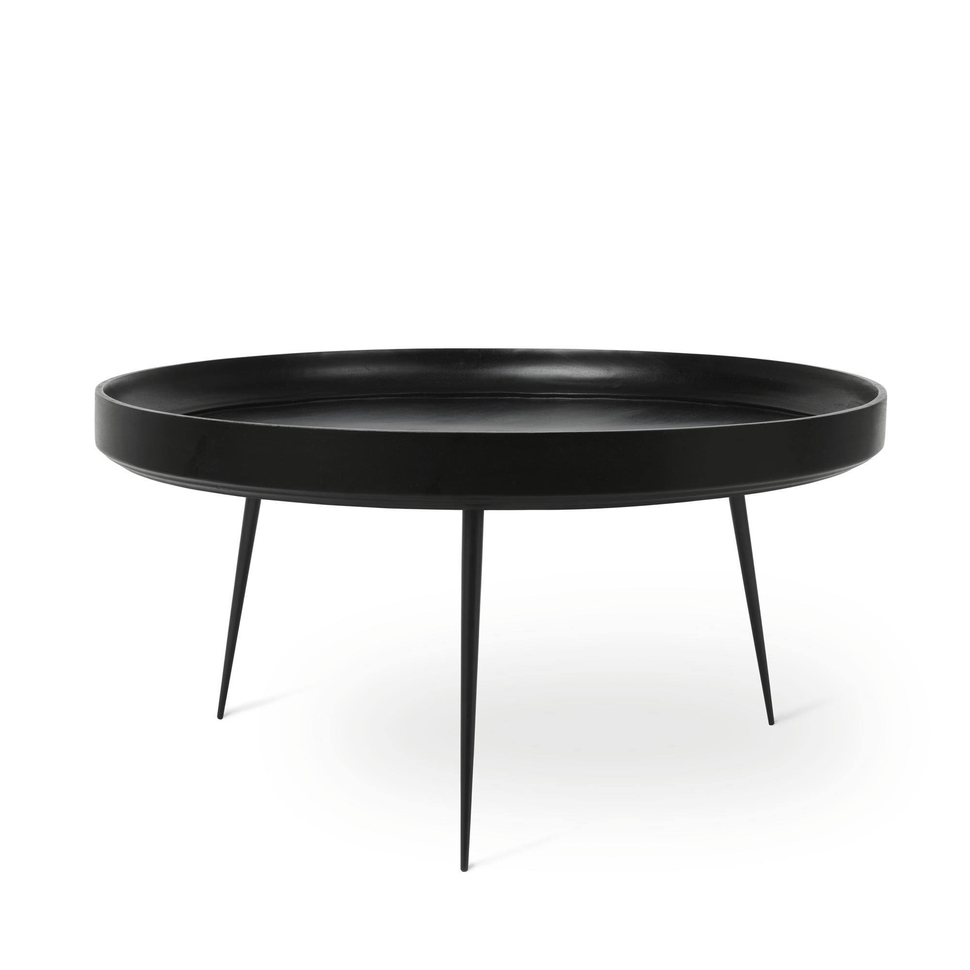 Bowl Table Basse Extra Grand Bois de Manguier Noir