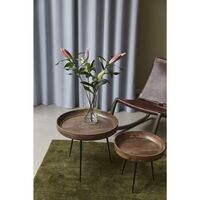 Bowl Coffee Table Medium Circa Gray Mango Wood