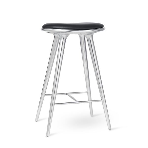 Hoker Barowy High Stool z Recyklingowanego Aluminiowy , 74 cm