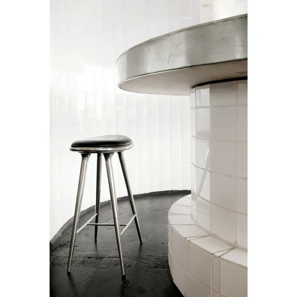 High Stool Bar Stool Recycled Aluminum 74cm