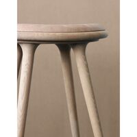 High Stool Bar Stool Soap Treated Oak 69cm