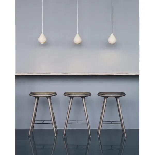 Liuku Pendant Drop Black Linden Wood/ Transparent