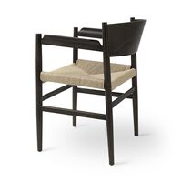Nestor Dining Chair w. Armrests Circa Gray Beech/Paper Yarn