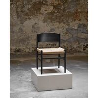 Nestor Dining Chair Black Beech/Black Paper Yarn