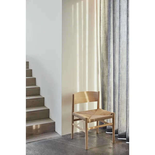 Nestor Dining Chair Black Beech/Black Paper Yarn