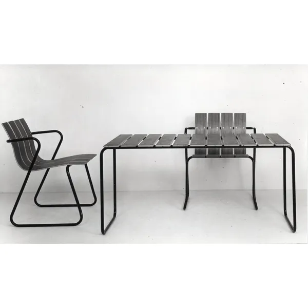 Ocean Table Black 140x70 cm