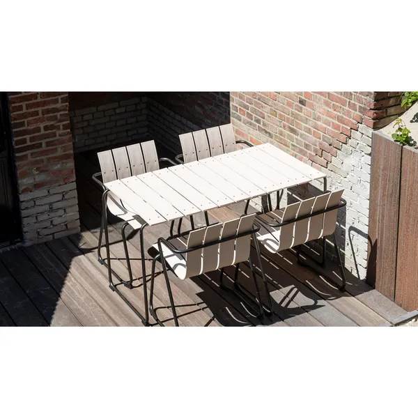 Ocean Table Black 140x70 cm