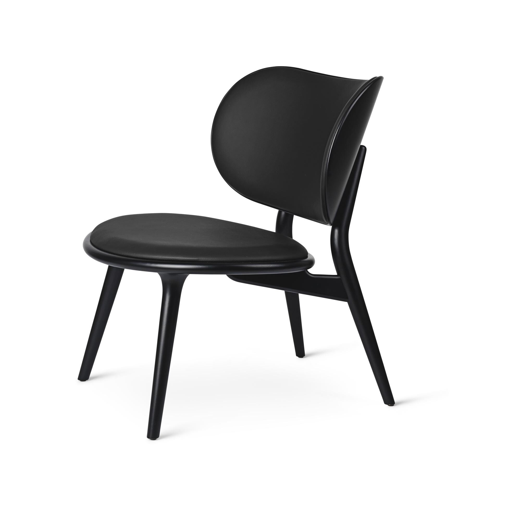 Lounge Chair Lenestol Sort Bøk