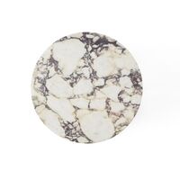 Blat Stolika Bocznego Androgyne Ø42 Calacatta Viola Marble
