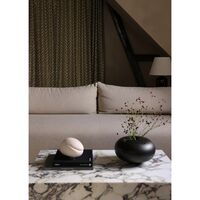 Plinth Couchtisch Niedrig Calacatta Viola Marmor