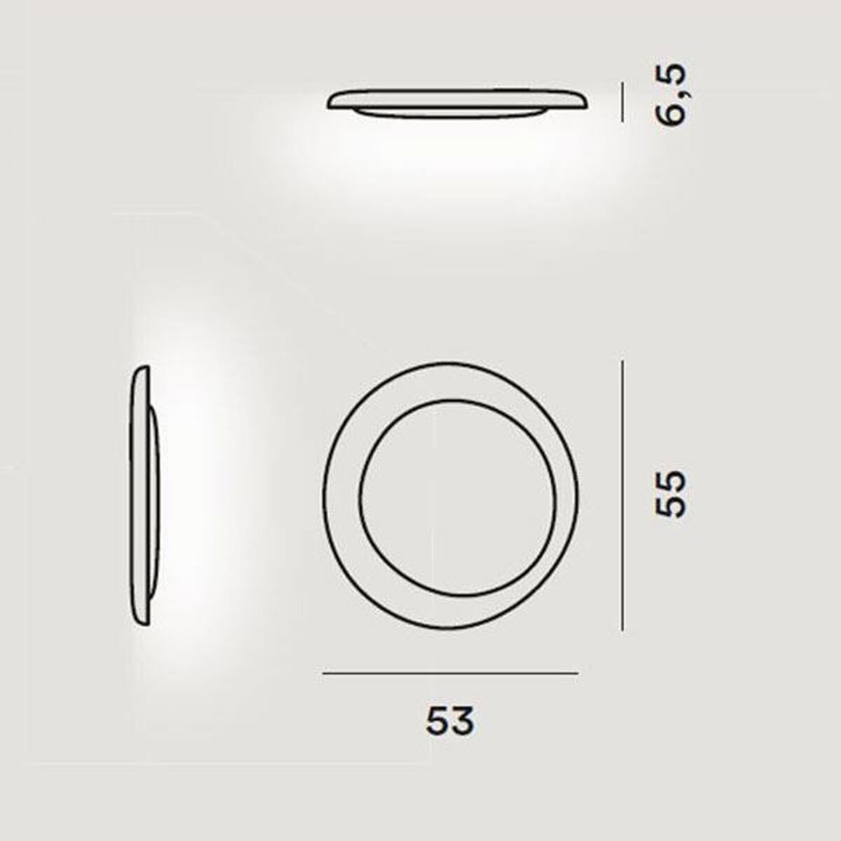 Bahia Ceiling lamp/Wall Lamp Mini Led White