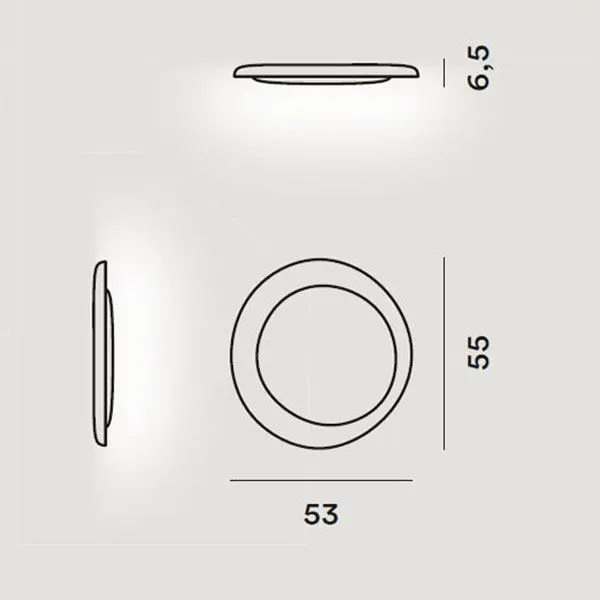 Bahia Ceiling lamp/Wall Lamp Mini Led White