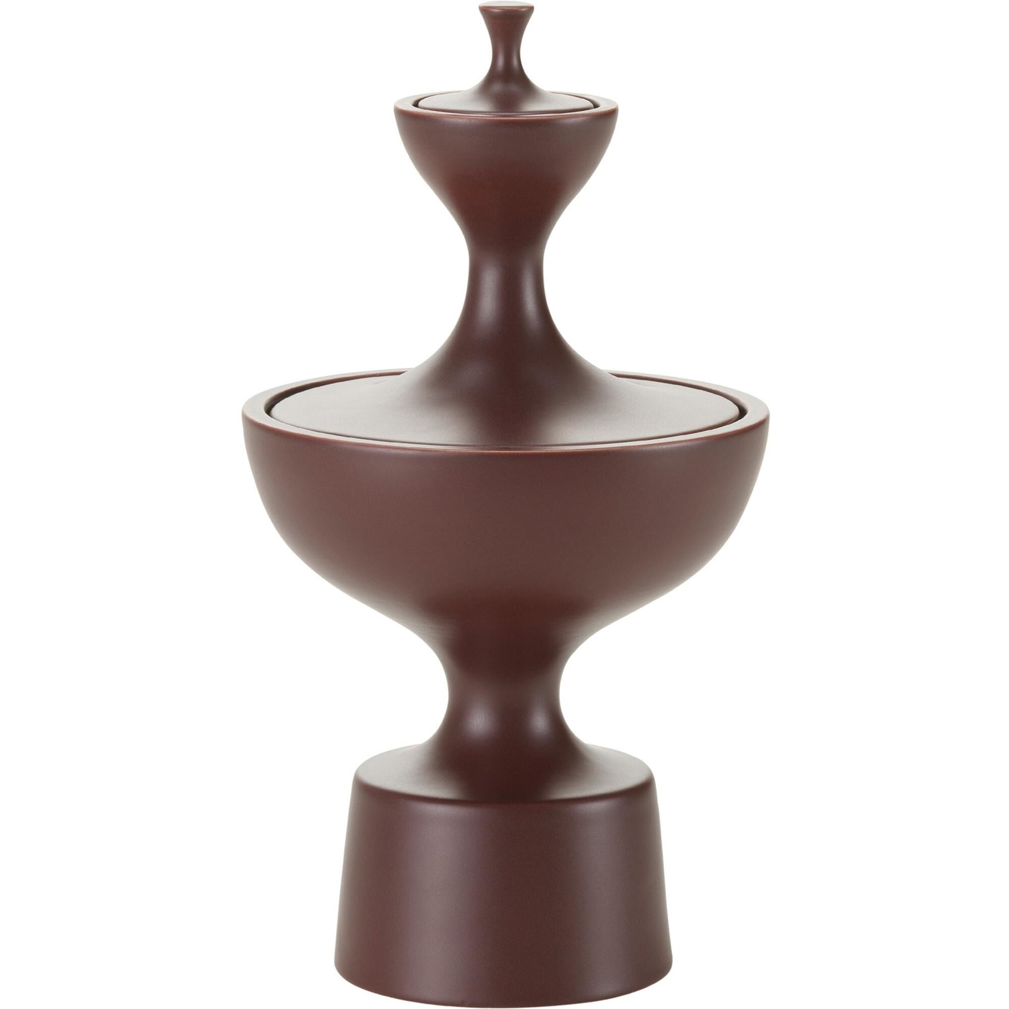 Ceramic Container No.1 Skl Dark Aubergine