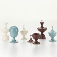 Ceramic Container No.1 Bowl Dark Aubergine